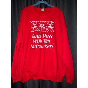 Ugly Christmas Sweater Sweatshirt Xmas Size XL
